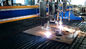 Corte automático inoxidable de la placa de acero de la cortadora del plasma del CNC, cortadora de llama del plasma del CNC del pórtico de la chapa