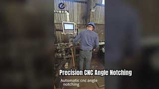Máquina automática de corte de ángulos CNC