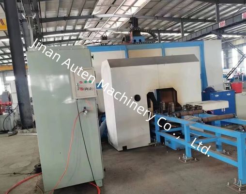 BT40 Espinilla principal CNC 3D I-Beam H-Beam Perforación de la máquina de serrar y taponar Línea de motor de 11KW