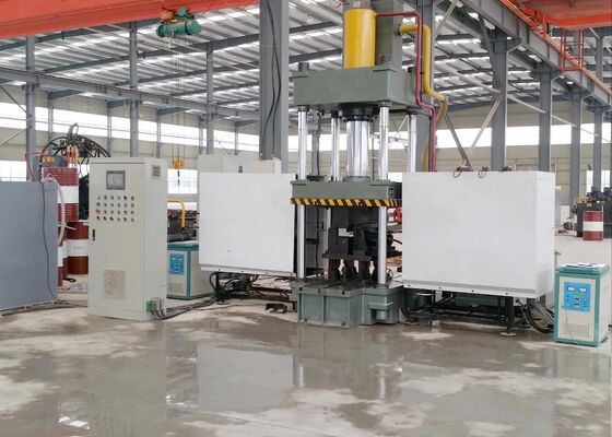 Dobladora de calefacción CNC de 3 ejes para placa de ángulo con control hidráulico