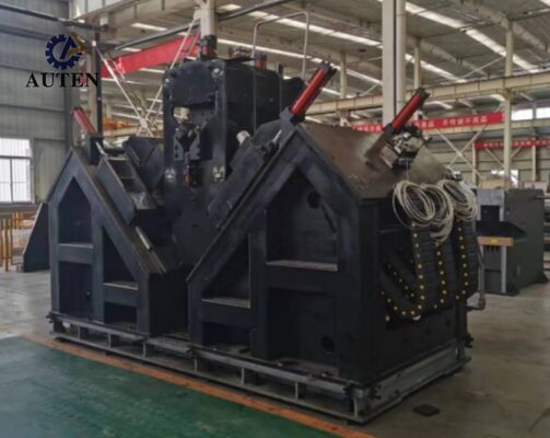 9 Ejes Máquina de perforación por ángulo CNC con atomización de aire Frío interno seco