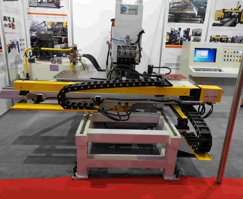 Máquina de perforación de marcado de perforado de placa CNC eficiente con integración CAD / CAM