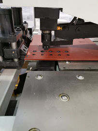 Máquina de perforación y de marcado de la placa de poco ruido del CNC, larga vida de la máquina de la placa de acero