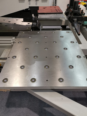 Máquina de perforación de placas CNC de precisión de aluminio de alta velocidad