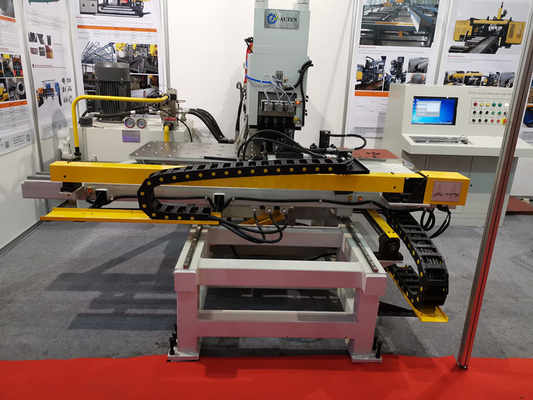 Alta precisión y fiabilidad máquina de perforación de placas de acero CNC alimentación del motor de servo