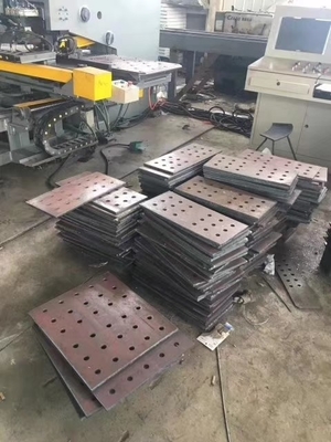 Alta precisión y fiabilidad máquina de perforación de placas de acero CNC alimentación del motor de servo