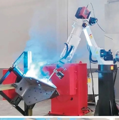 Robot de soldadura de alta precisión para soldadura de pie de torre de estructura de acero