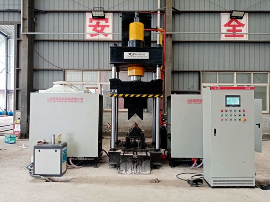 Modelo HQ250-700 Máquina de calentamiento y flexión de acero de ángulo CNC