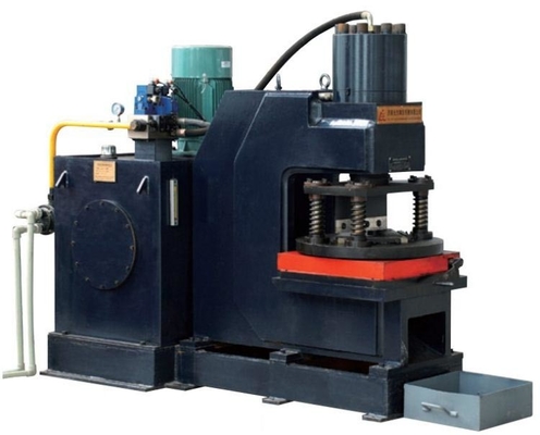QJ20 Máquina hidráulica de corte de ángulos para el corte de ángulos con cambio de matrices para el marcado y el perforado
