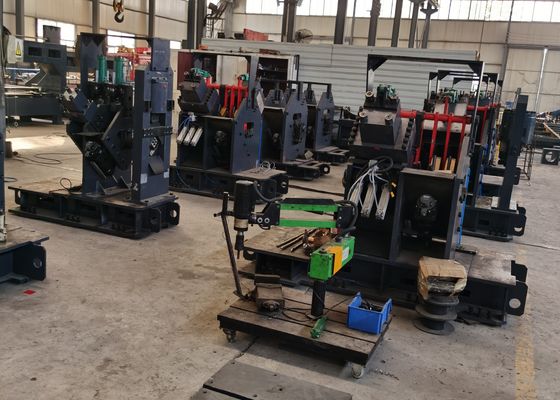 Máquina CNC para línea de ángulo de la industria de torres de acero angular para punzonado, marcado y corte
