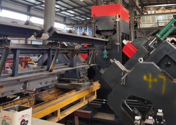 Línea de ángulo CNC sin pasos Movimiento CNC holístico y perforación precisa de agujeros en la industria de torres de acero angular