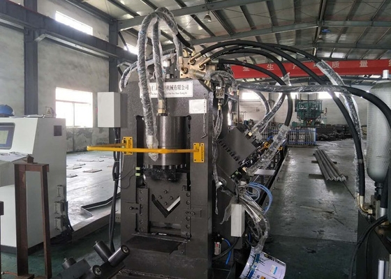 JNC1412 Modelo de marcado de punción de corte de la línea de ángulo CNC máquina 630/1000KN fuerza de punción