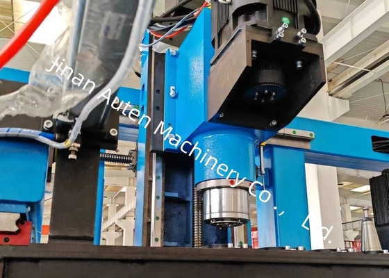 2 KW Servo motor de perforación de inyección CNC H-Beam Perforación de corte y tapping línea de la máquina 500 × 500mm Tamaño