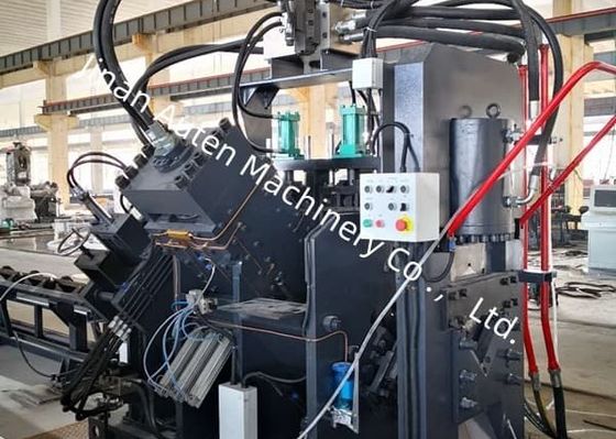 Gran máquina de punzamiento y afeitado de acero de ángulo CNC máquina integrada que ahorra 3 trabajadores suministro directo de fábrica