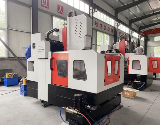 Máquina avanzada de perforación y fresado CNC de alta velocidad para placas de acero grandes