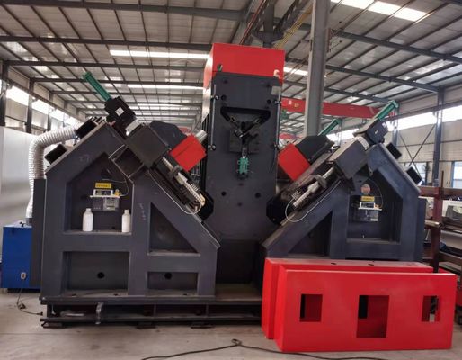 200m/Min Cutting Speed Of Drill CNC Angle Iron Drilling Production Line For Lattice Towers