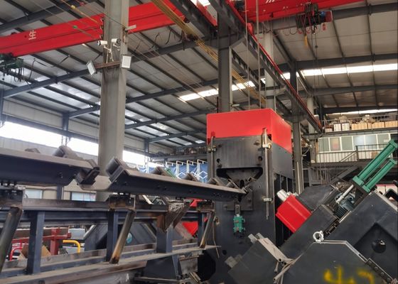 18 Character CNC Angle steel tower Drill And Tap Machine 33*8.5*2.5m Overall Dimension