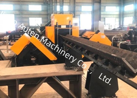 2 Grupos, 6 en Total, Taladro, Máquina Perforadora Angular CNC, Velocidad Máxima de Avance de Ángulo 40 m/min