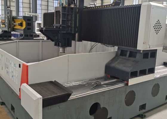 11KW Servo motor de huso de potencia de la guarnición máquina de perforación CNC para la lámina de metal de la brida