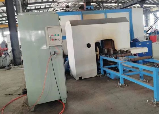 Máquina de taladrado y cizallado de acero CNC modelo BHD500 con 3 almacenes de herramientas, máquina de taladrado de vigas