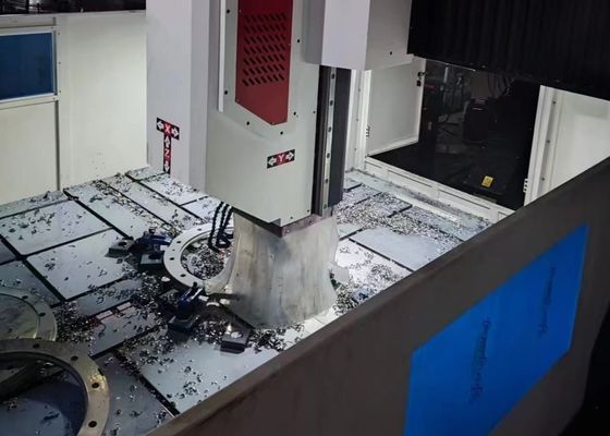 6000x3900x2700mm Tamaño general Máquina de perforación de metal con barandilla CNC 70mm Diámetro máximo de perforación