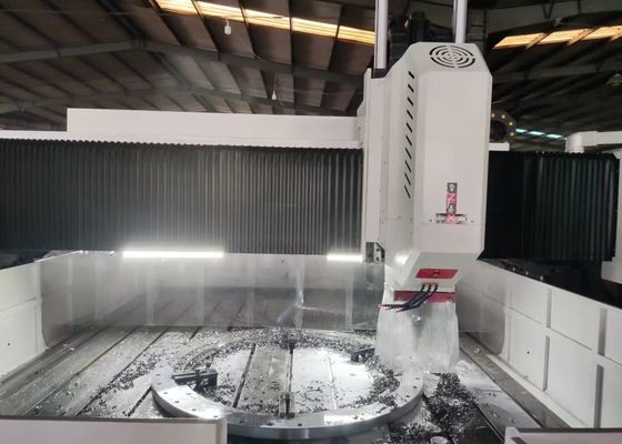 9000x7500x4000mm Tamaño general Máquina de marcado de perforación de brida de barandilla CNC BT50