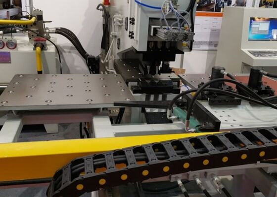 CNC Plate Punching Machine With Precise Punching Drilling And Marking Capabilities On Metal