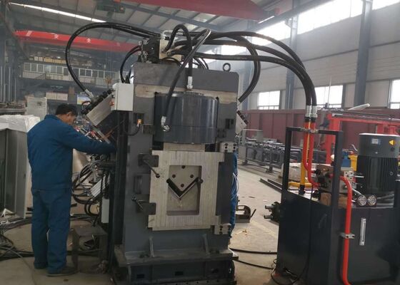 Máquina de punzonado y cizallado de acero angular de 3 ejes CNC, dimensiones 28000*6500*2200mm, corte con cuchilla única