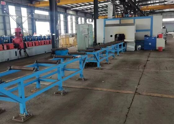 26mm Punching Diameter CNC Beam Drilling Marking Shearing Machine Line BT50 Drilling Spindle