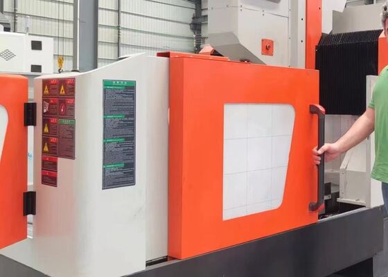 Máquina de perforación y fresado de placas CNC de alta productividad para la fabricación de bridas