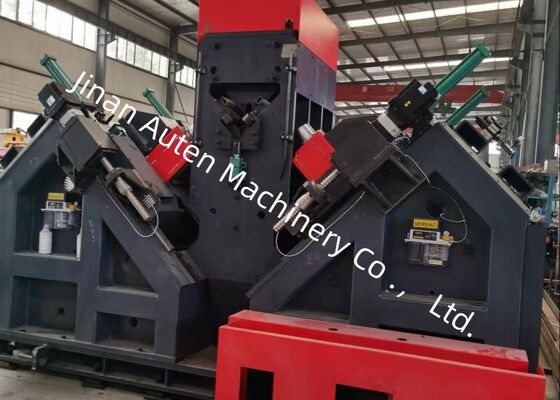 Línea de producción automática de perforación de acero en ángulo CNC 6000r/min Máx. Velocidad de rotación del husillo