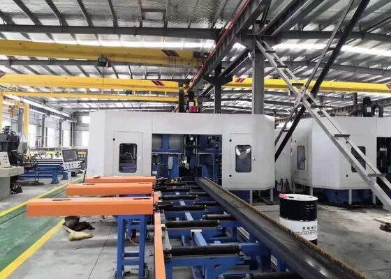 Model BHD500/3 CNC H-Section Steel Combined Processing Machine 100~3000r/Min Spindle Speed