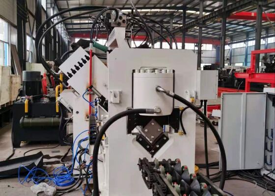 Con función de corte de marcado Cnc ángulo de perforación de la línea de la máquina para la torre de comunicación de energía