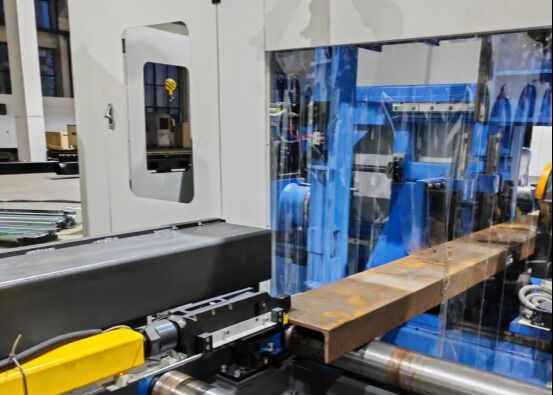 40 mm Diámetro máximo de perforación Máquina de perforación CNC de alta velocidad con viga H para sección de canal
