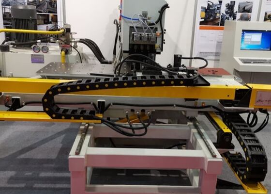 180mm Stroke Of Drilling Spindle Cnc Plate Punching Machine para la torre de transmisión