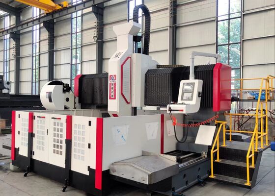 Los intercambiadores de calor usados máquina de perforación de placas Cnc 20/30KW Servo motor de eje de potencia