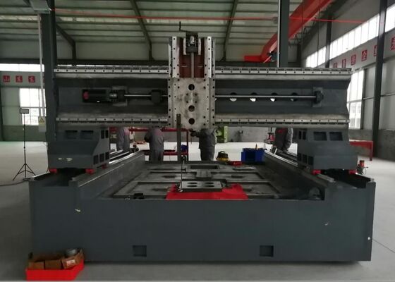 Los intercambiadores de calor usados máquina de perforación de placas Cnc 20/30KW Servo motor de eje de potencia