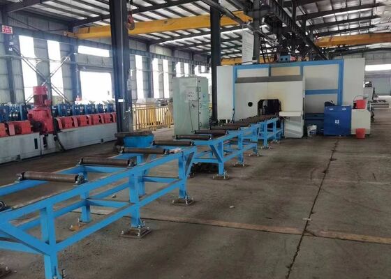 Línea de la perforación del haz del CNC del sector de la construcción de puentes y de la sierra para el acero del canal