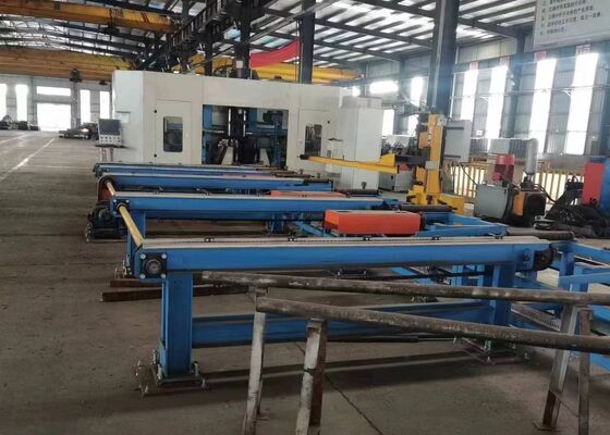 Máquina de perforación de vigas H CNC de múltiples huso para el procesamiento de vigas de alta precisión