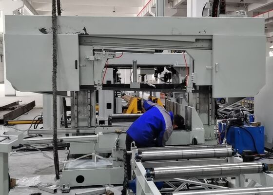 Máquina de perforación de vigas CNC de alta precisión para la fabricación de acero estructural