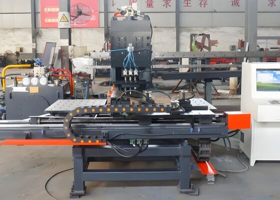 Máquina de marcado y perforación por perforación de placas CNC con capacidad de perforación de Φ50 mm