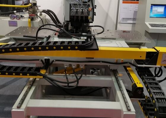 Máquina de marcado y perforación por perforación de placas CNC con capacidad de perforación de Φ50 mm