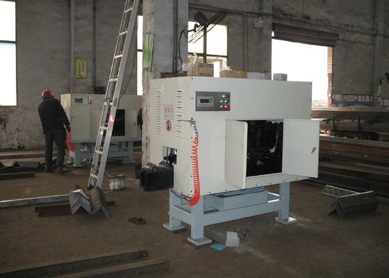 Máquina de perforar ángulo CNC para la molienda de la raíz de acero en ángulo