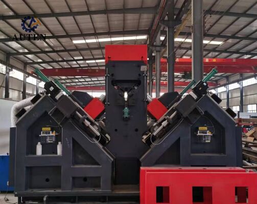 Máquina de marcado y taladrado de ángulos CNC de primera calidad con carga automática