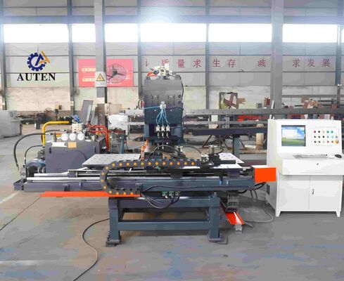 Máquina de perforación de marcado con procesamiento integrado para perforar placas CNC de alta velocidad