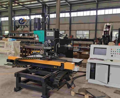 Máquina de perforación de marcado con procesamiento integrado para perforar placas CNC de alta velocidad