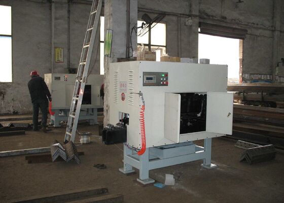 Máquina de fresado de raíz de acero de ángulo CNC para procesar el arco interno de acero de ángulo