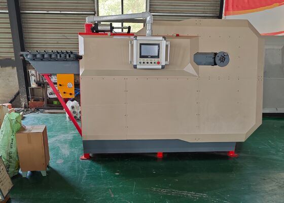 Máquina formadora de aros de hierro plano CNC de cilindro cortado de 150*50, dimensión 2,2 × 1,6 × 1,8 m