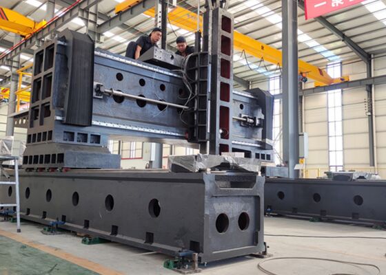 PHD4080 máquina de perforación CNC móvil de tipo pórtico, máquina de fresado de perforación CNC, intercambiador de calor de brida de placa de acero