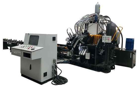 Máquina CNC para línea de ángulo de la industria de torres de acero angular para punzonado, marcado y corte